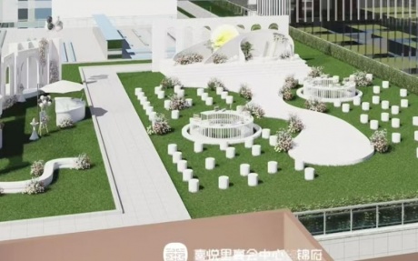 瑰丽花园 [ 最大50桌 · 高0.0m · 无柱 · 低消2399 ]