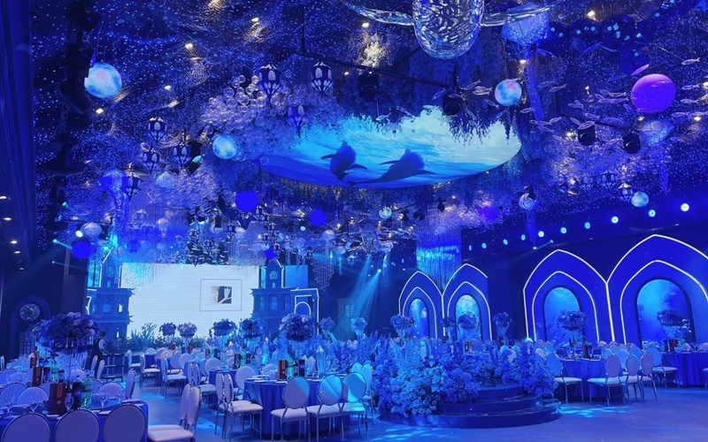 亚特兰蒂斯海洋厅 [ 最大35桌 · 高6.5m · 无柱 ·  ]