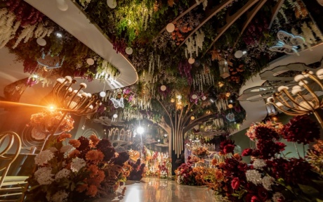 梦幻岛·精灵仙境 [ 最大14桌 · 高5.0m · 2个柱子 · 长方形 · 低消2388 ]