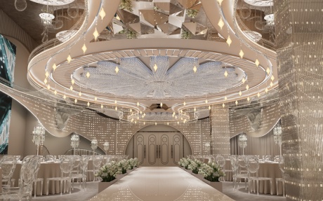 爱乐之城 [ 最大13桌 · 高4.0m · 2个柱子 · 长方形 ·  ]