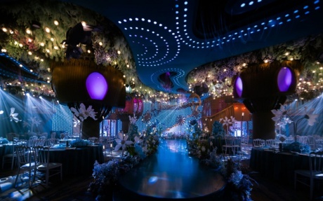 秘境花园·相守陪伴 [ 最大20桌 · 高5.0m · 无柱 ·  ]